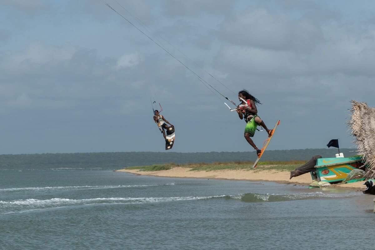 Sun Wind Beach Kalpitiya Kite Resort Exterior photo